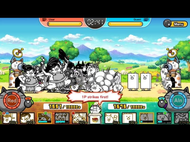 The Battle Cats Trải nghiệm hệ thống chiến đấu kịch tính