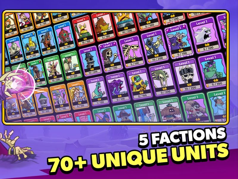 Tower Conquest Hơn 70 Nhân Vật Anh Hùng