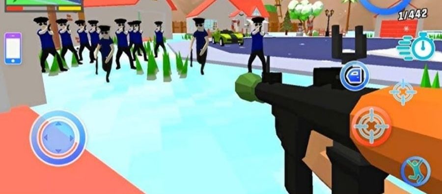 banner Dude Theft Wars Theartpics Mod APK 3