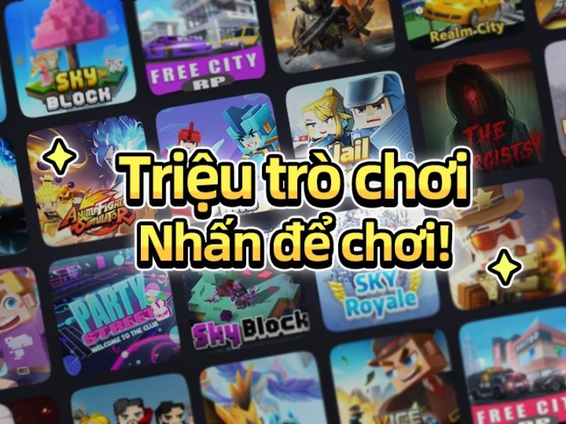 Blockman Go Đa dạng mini-game hấp dẫn