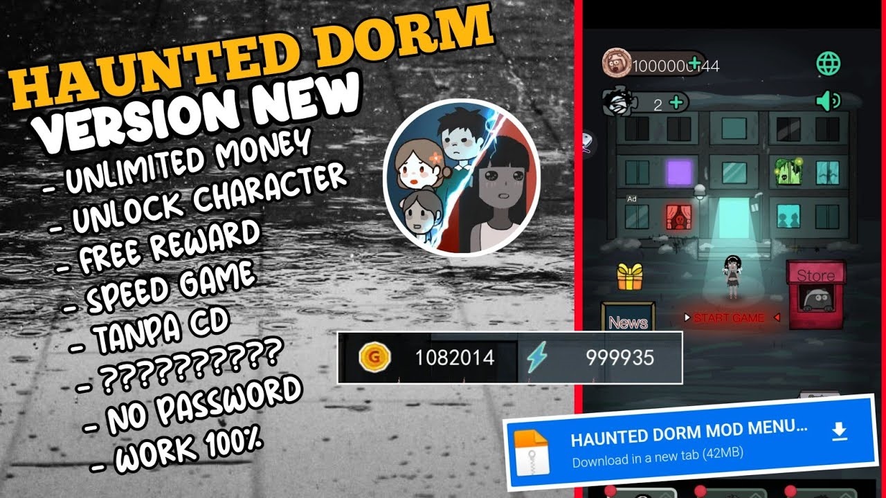 Các tính năng hack hấp dẫn của haunted dorm