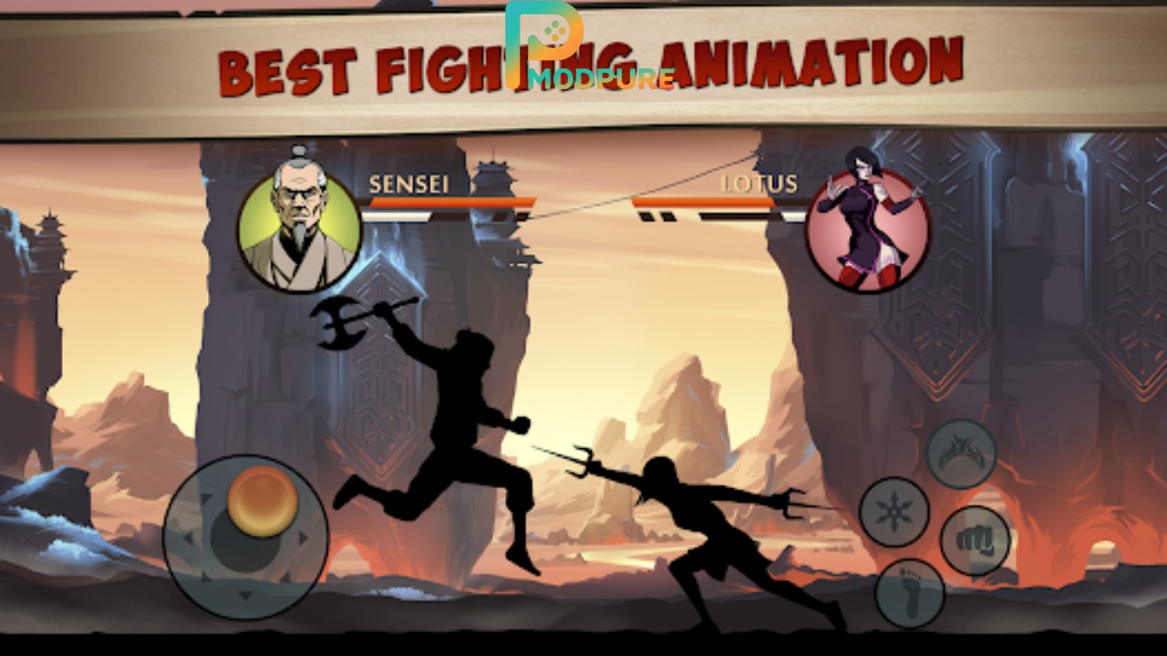 Tạo combo liên hoàn trong Hack Shadow Fight 2