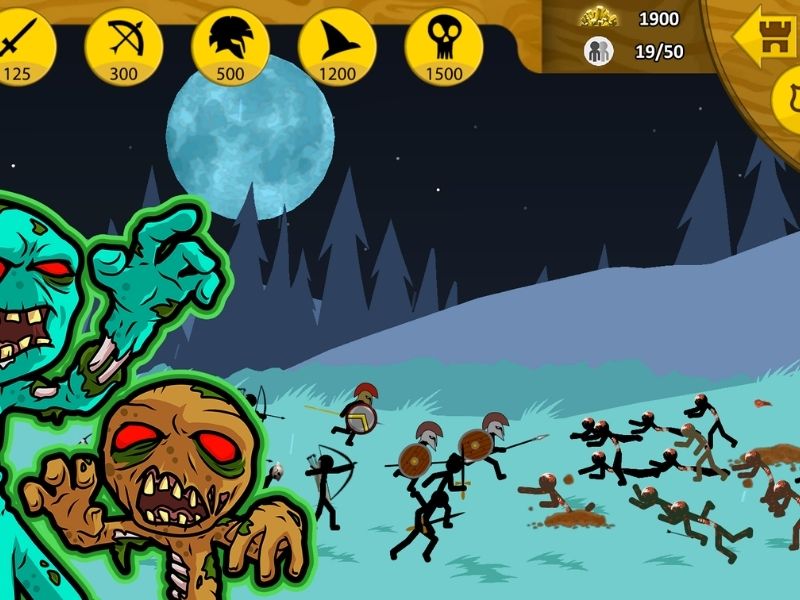 Stick War Legacy Đồ họa đơn giản nhưng đầy sức sống
