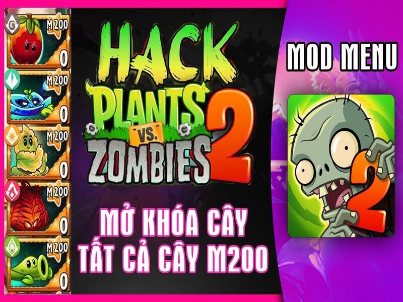 Tính Năng Bản Hack Plant Vs Zombie 2