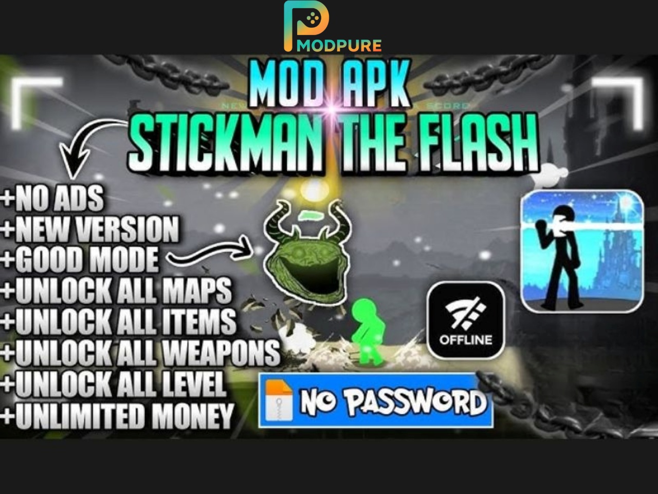 Những Tính Năng Đặc Biệt Của Hack Stickman The Flash