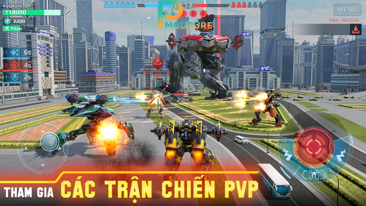 Tham gia sự kiện và chế độ pvp đặc biệt