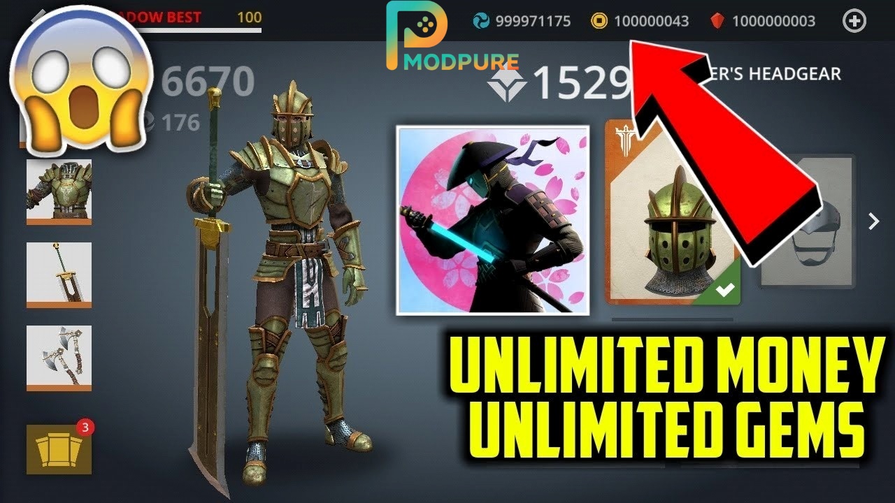 Tính Năng Nâng Cao Khiến Shadow Fight 3 Mod APK Khác Biệt 