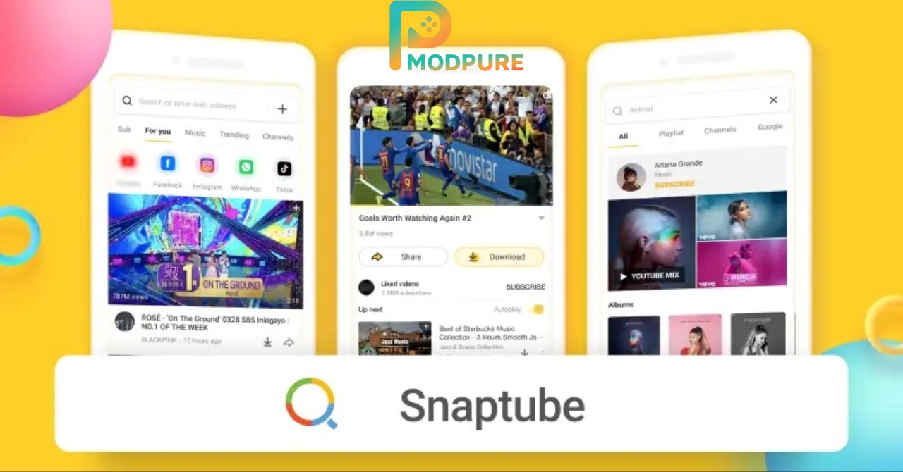 Giới Thiệu Về Snaptube Mod APK