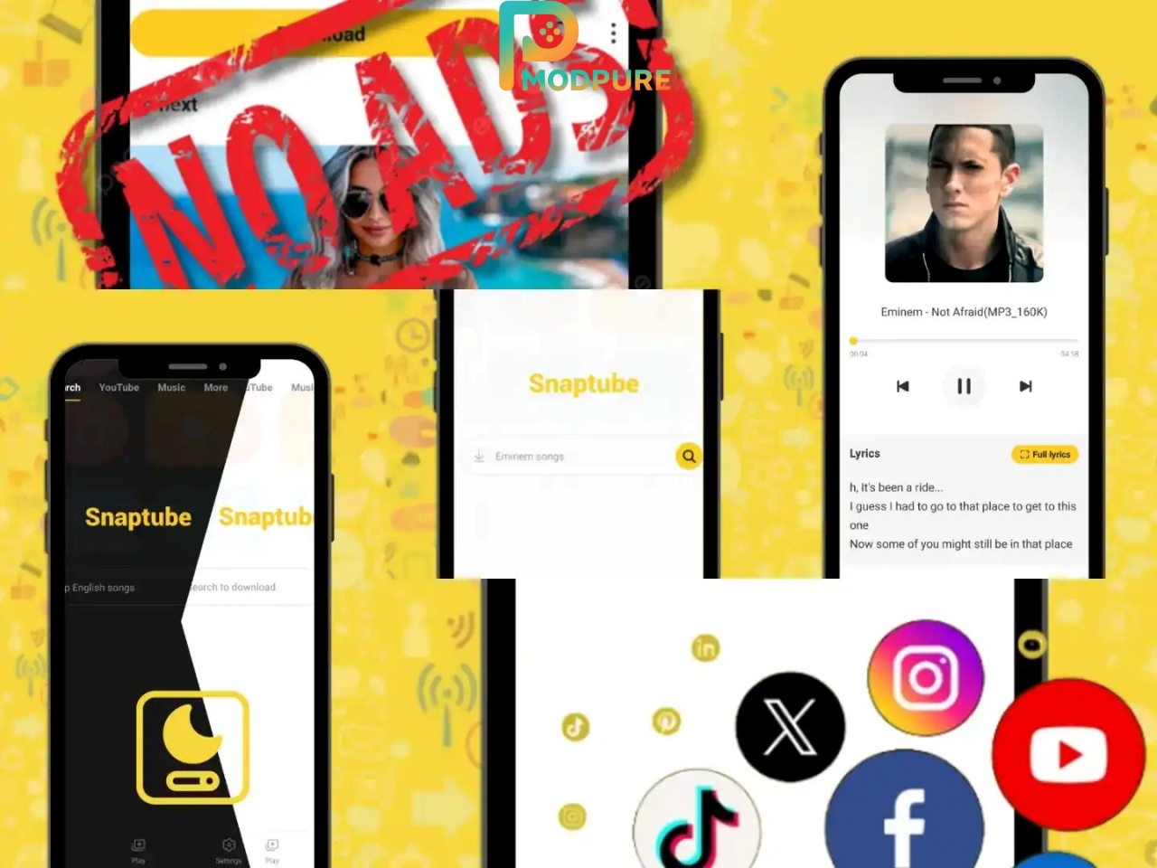 Một Số Tính Năng MOD Của Snaptube Mod APK
