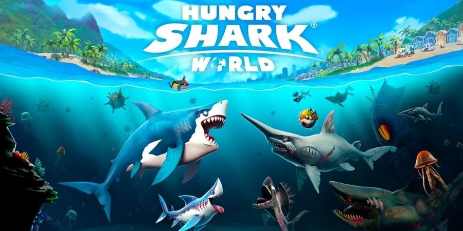 banner Hungry Shark World Hack 1