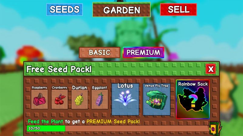 Khám Phá Nhiều Loại Cây Trồng Đa Dạng Trong Hack Grow A Garden