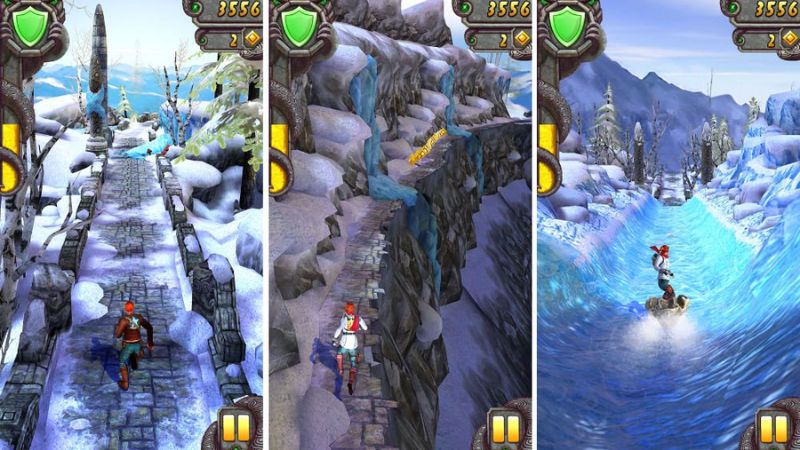 Tốc độ v&agrave; nhịp độ cực kỳ kịch t&iacute;nh trong Temple Run 2 Hack