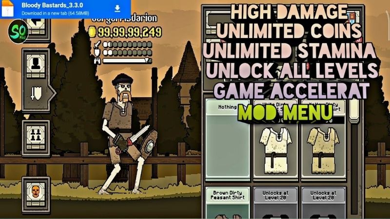 Các Tính Năng Nâng Cao Của Bản Hack Bloody Bastards