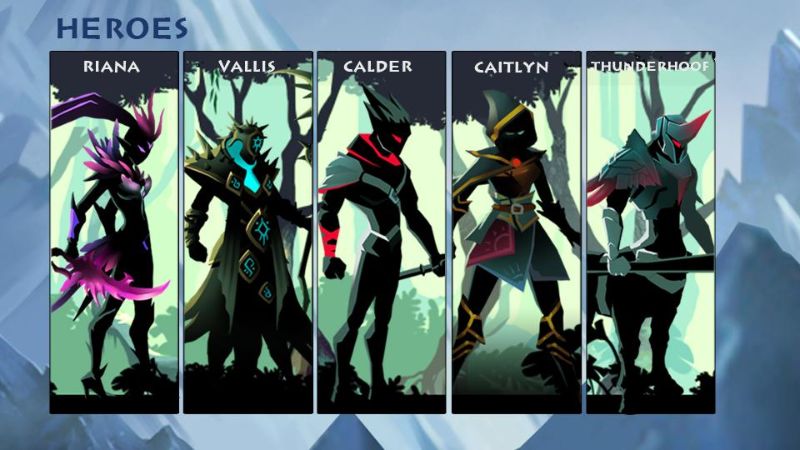 Hệ Thống Nhân Vật Đa Dạng Trong Shadow Fighter Hack