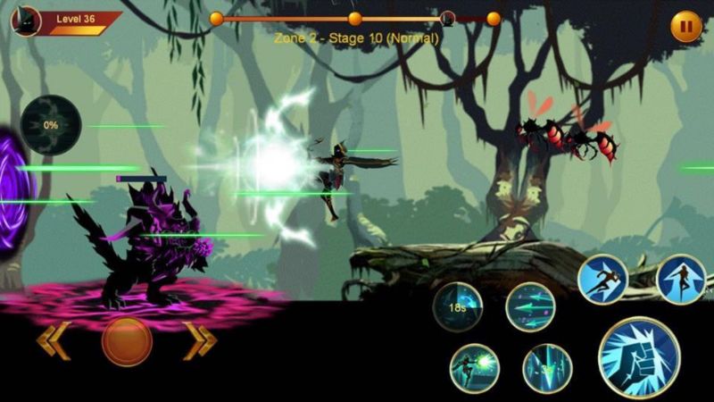 Cơ Chế Chiến Đấu Chặt Chém Nhịp Độ Cao Trong Shadow Fighter Hack