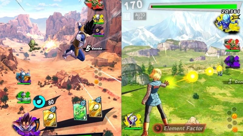 Phong Cách Chiến Đấu Đậm Chất Dragon Ball Trong Dragon Ball Legends MOD