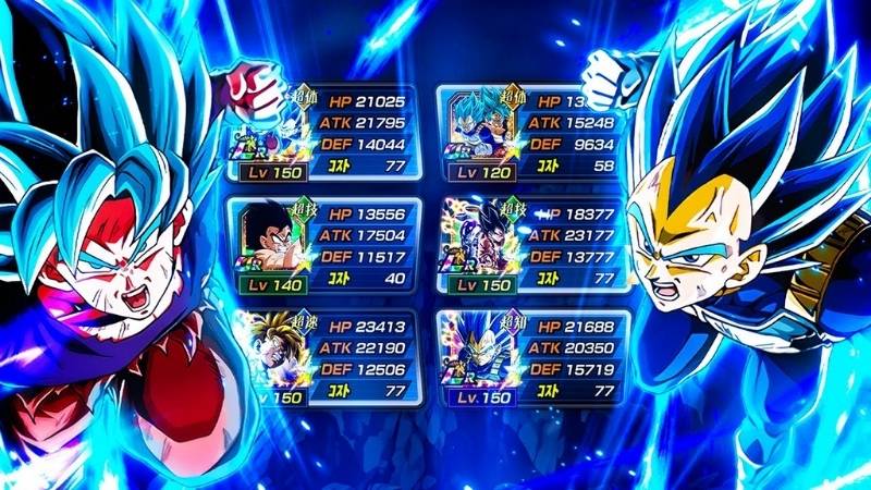 Trải Nghiệm Sức Mạnh Vô Hạn Qua Hệ Thống Thẻ Bài Trong Dragon Ball Legends MOD