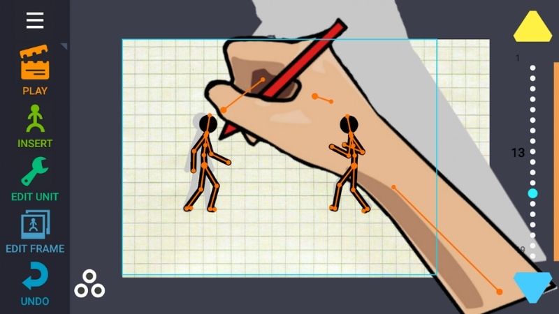 Giải Pháp Thiết Kế Phim Hoạt Hình Đơn Giản Trong Draw Cartoons 2 MOD APK