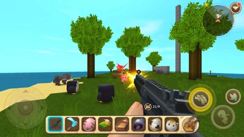 Kho Tàng Vật Phẩm Phong Phú Trong Hack Mini World