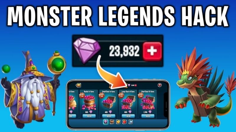 Những Tính Năng Đỉnh Cao Của Bản Hack Monster Legends 